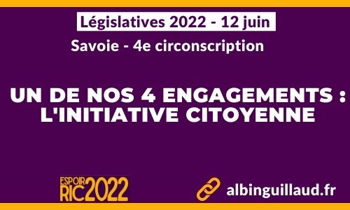 initiative en savoie législatives 2022